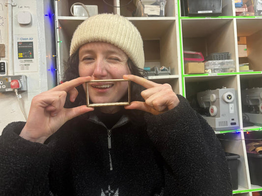 Sophie Cochrane-Powell and a laser cut chase for her vintage 3x2 adana.