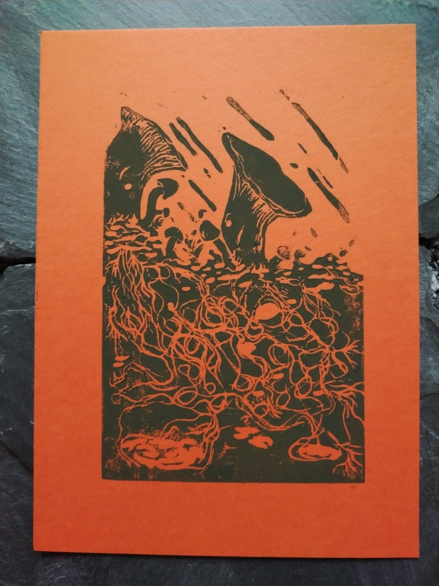 @Analogish Wet Mycelials Print