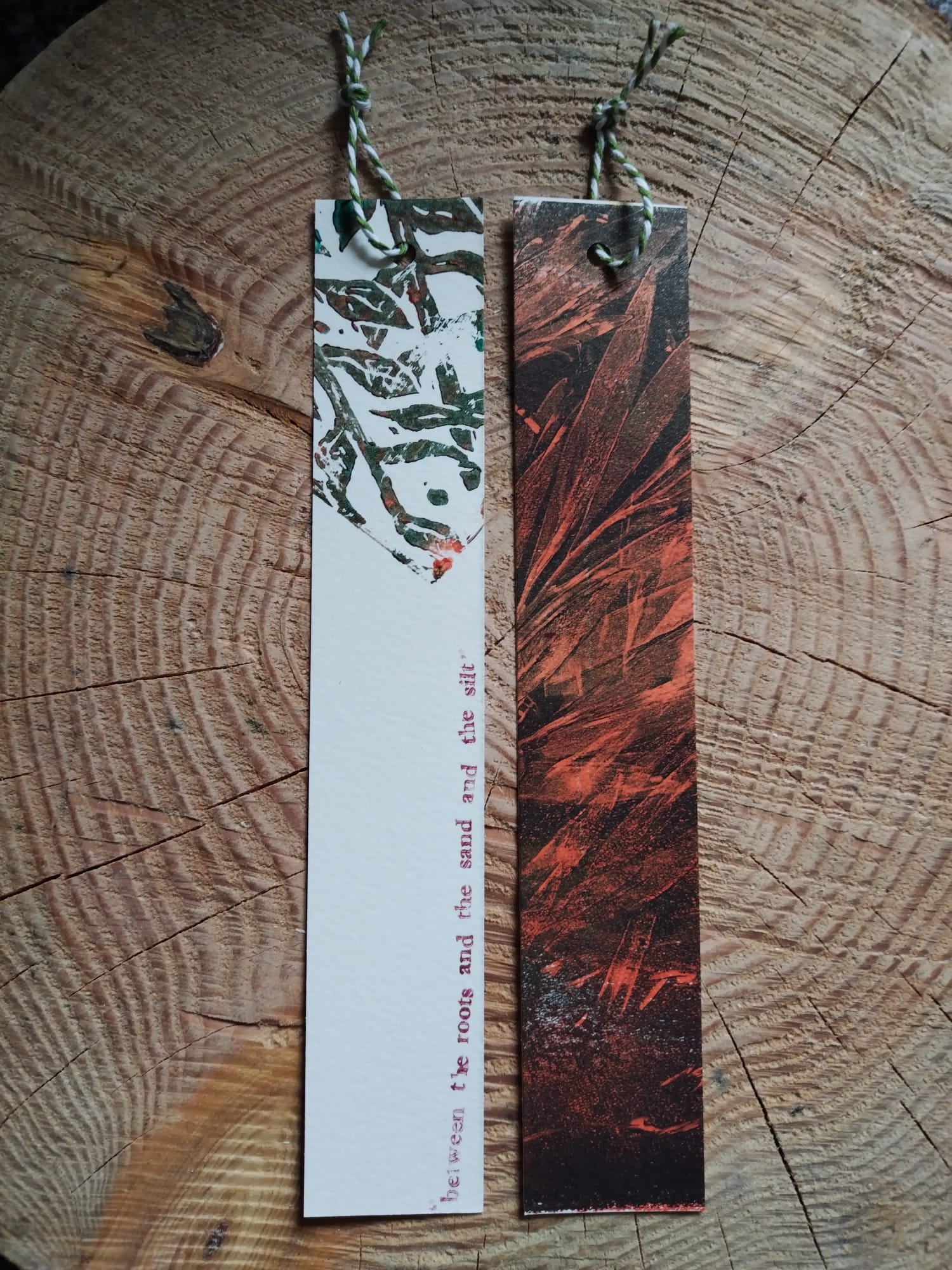 MMATS Handmade Bookmark