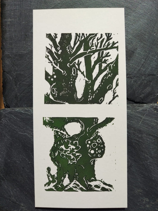 @Analogish Double Tree Print