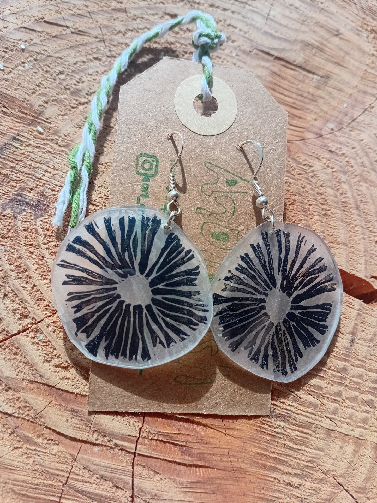 @Analogish Spore Earrings