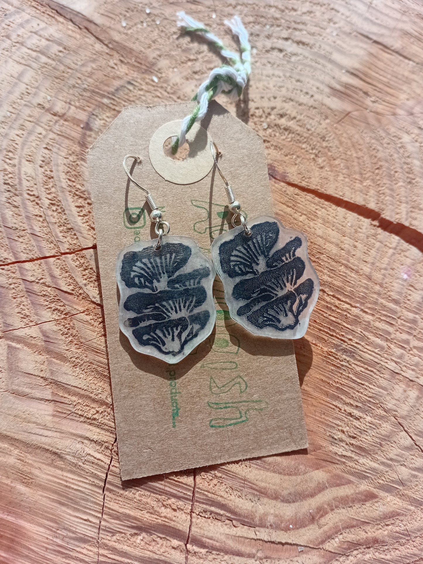 @Analogish Fungi Sterling Silver Earrings