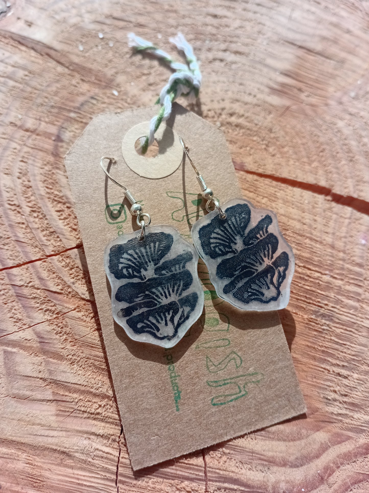 @Analogish Fungi Sterling Silver Earrings