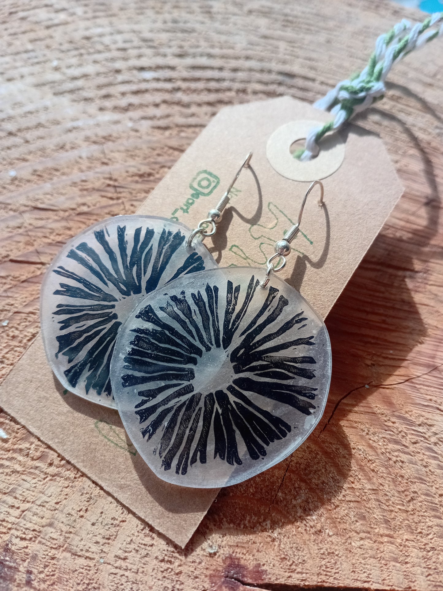 @Analogish Spore Earrings