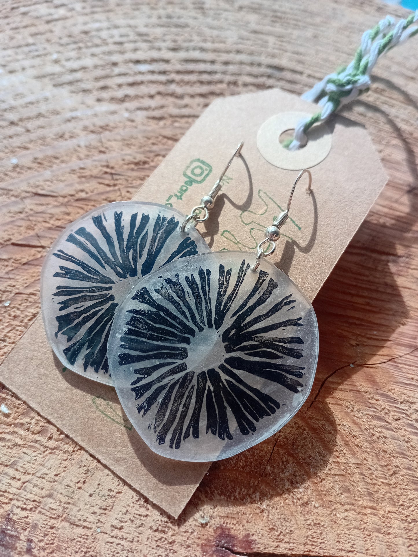 @Analogish Spore Earrings
