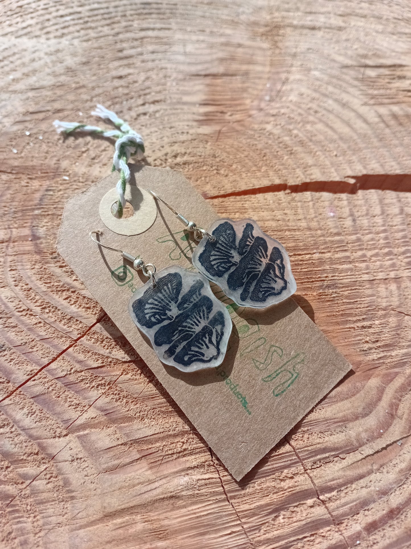 @Analogish Fungi Sterling Silver Earrings